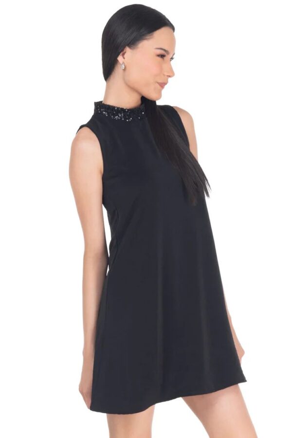 Vestido Negro Sarah Bustani S10522