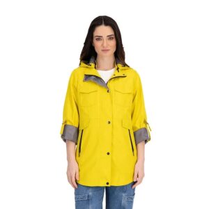 Gabardina con gorro Shyla 28980592 Amarillo
