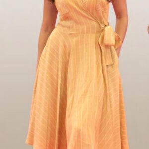Vestido Corto Moni Lino Capri Sterling