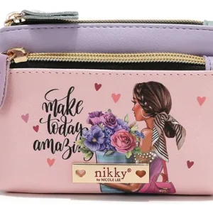 Monedero doble cierre NK22526 Flower Day