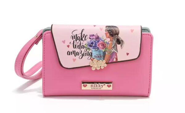 Cartera Bifoliar Pequeña  NK24005 FLower Day