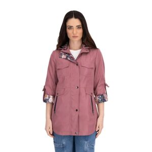 Gabardina con gorro Shyla 28980592 Mauve