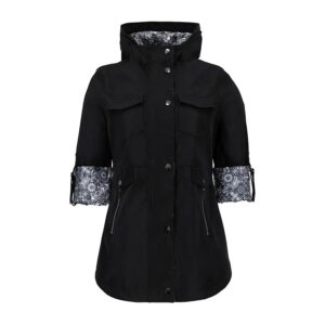Gabardina con gorro Shyla 28980592 Negro