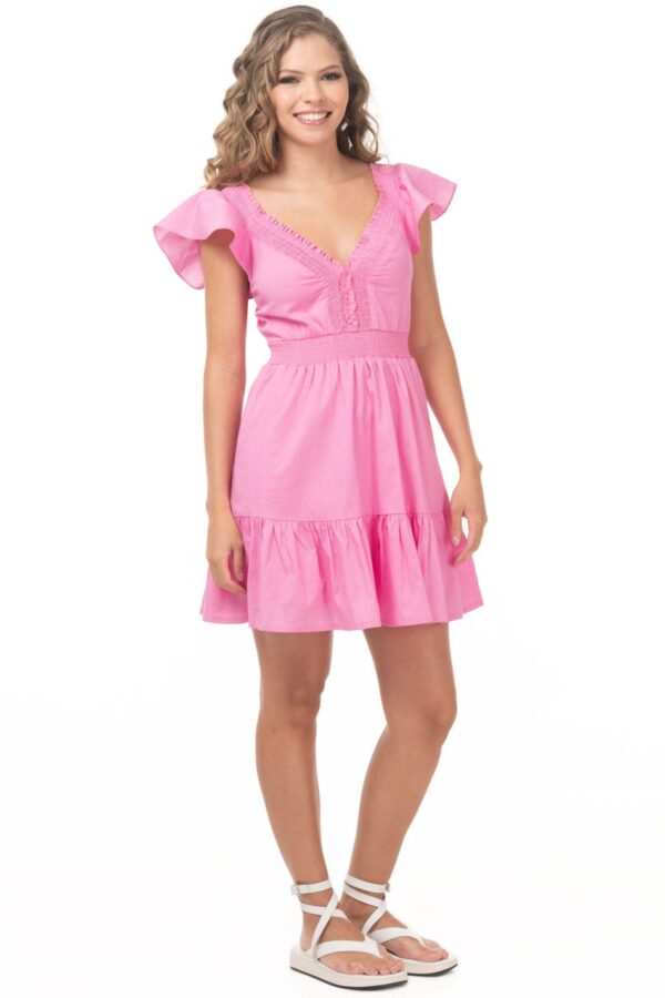 Vestido Rosa Sarah Bustani JC1041 - Imagen 3