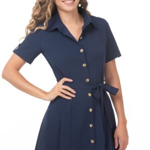 Vestido Sarah Bustani MOD.JC1049 Azul