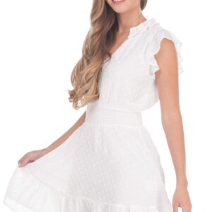 Vestido Sarah Bustani MOD.JC1072 Blanco