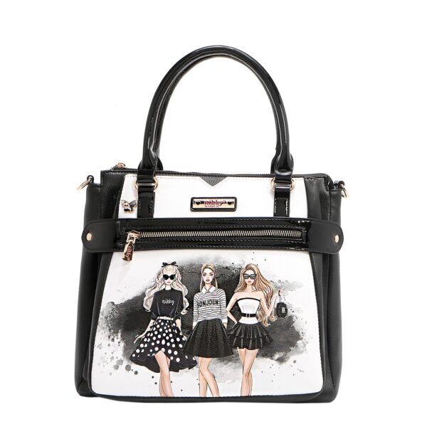 Bolso Satchel NK12900 Trio Nikky By Nicole Lee