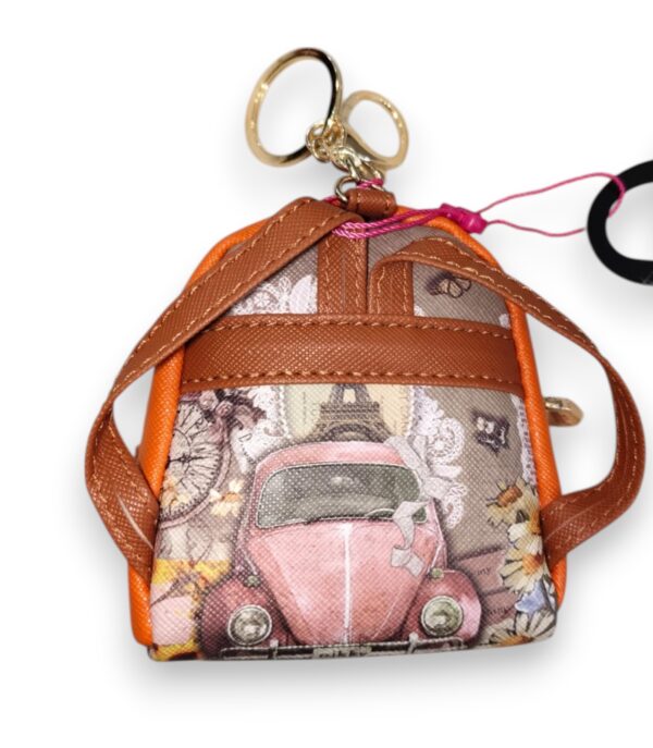 Monedero en Forma de Mochila y llavero My Life My History NK20339 - Imagen 2