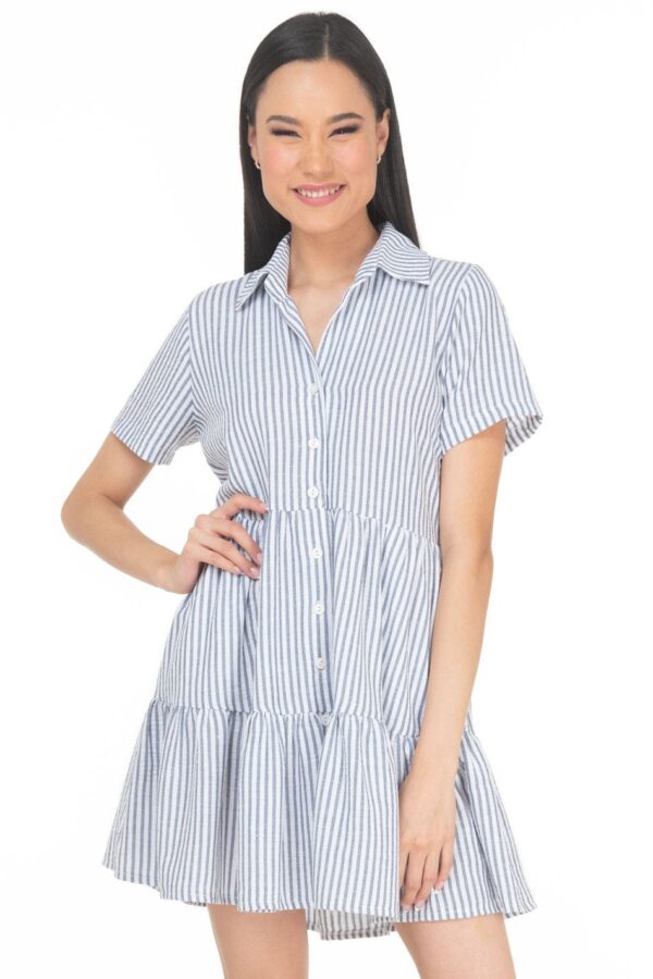 Vestido Sarah Bustani  MOD.S10556 Rayas