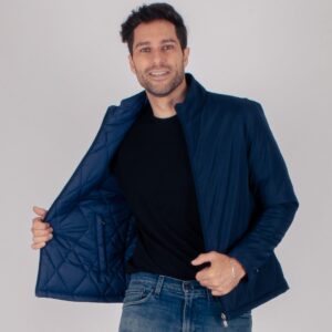Chamarra Reversible Azul Generra