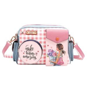 Bolso Mensajero NK12907 FLOWER DAY