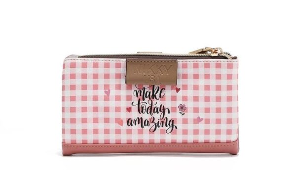 Billetera doble Banda NK22520 FLOWER DAY - Imagen 2