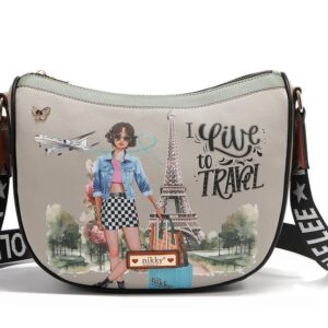 Bolso NK12928 I Live To Travel