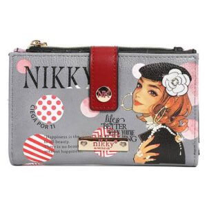 Billetera Plegable Con Monedero nk22603 Ciega Por Ti