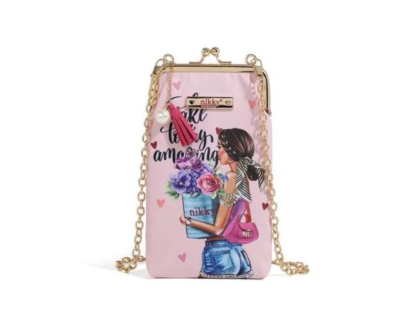 Estuche con cadena NK20340 Flower Day