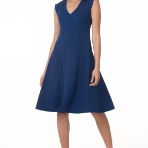 Vestido Sarah Bustani L00221 Azul Rey