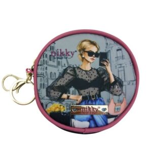 Monedero Circular con estampado Urban Coffee Dream NK20341
