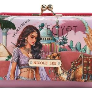 Billetera Trifoliar y monedero PRT7452 Queen Cleopatra