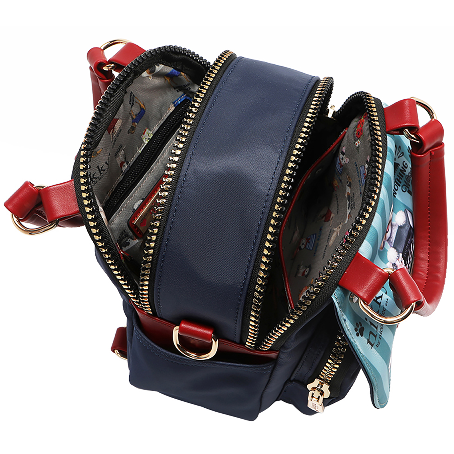 Bolso de mano / Mochila Convertible NK12712N Meant To Love You Nikky By Nicole Lee - Imagen 2