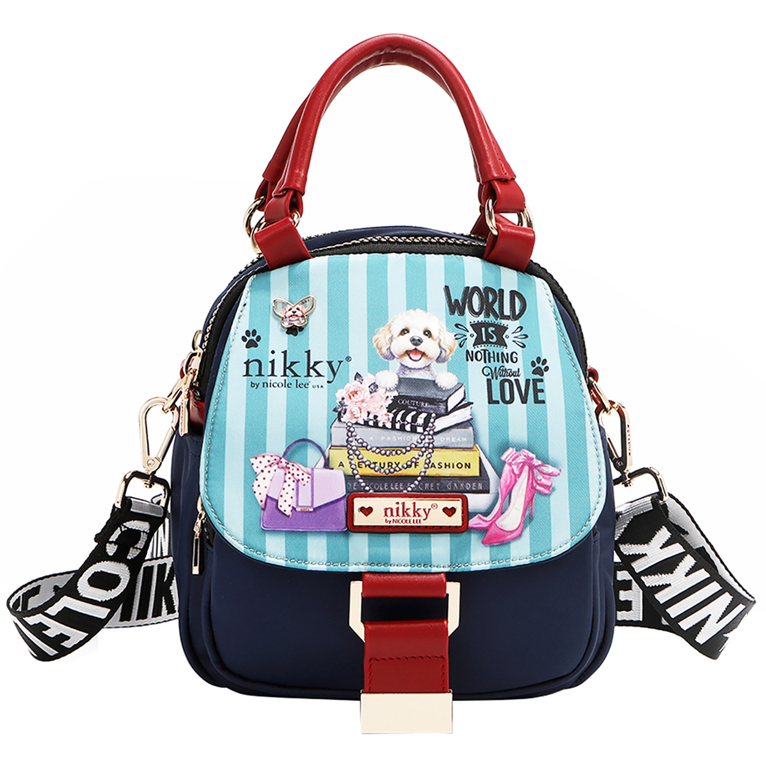 Bolso de mano / Mochila Convertible NK12712N Meant To Love You Nikky By Nicole Lee