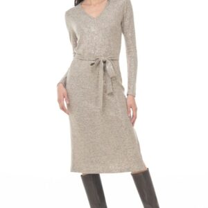 Vestido Beige Sarah bustani L00349