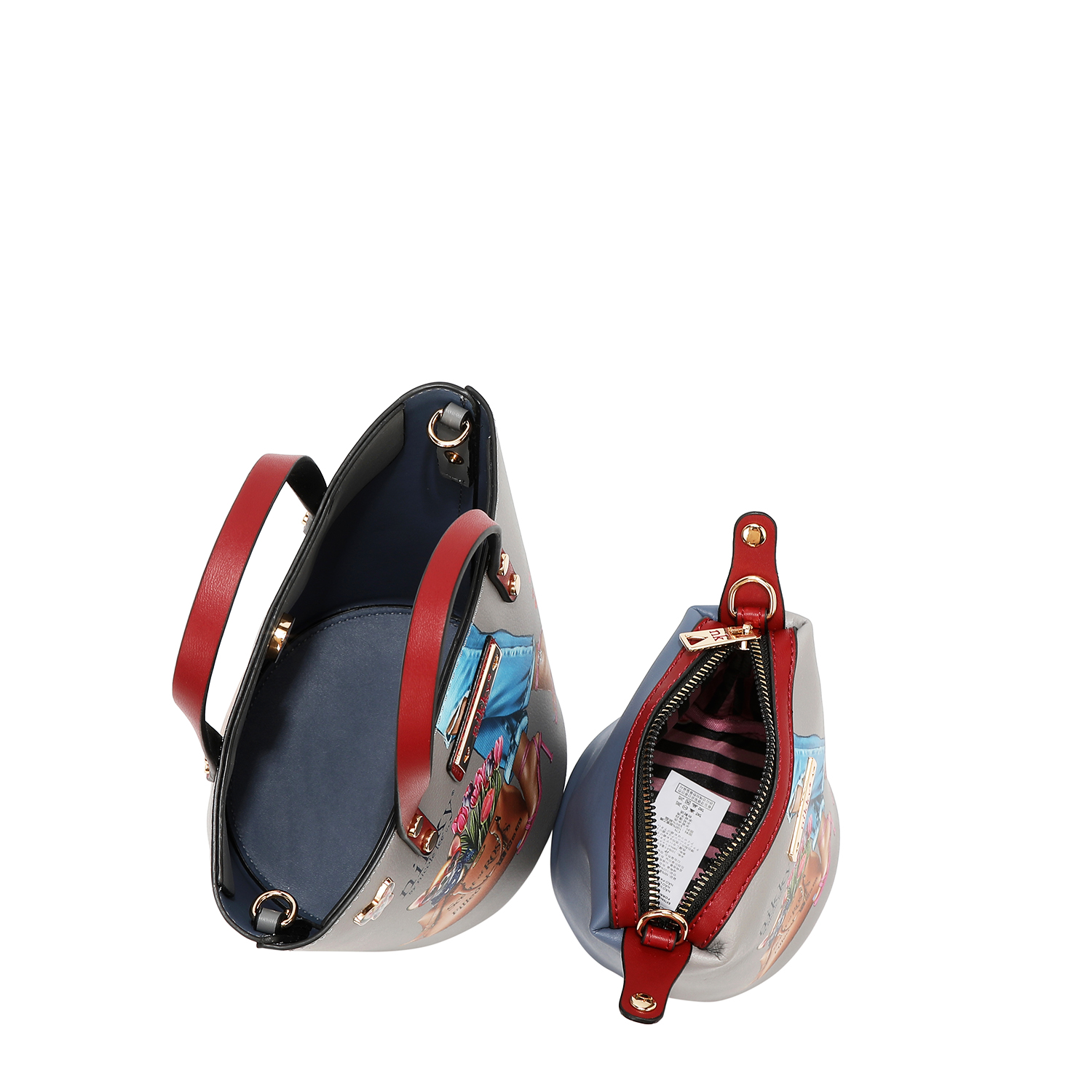 Set 2pz Bolso de Cubo NK13032 Essence Of You - Imagen 2