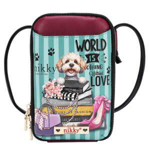 Bolso Cruzado Para Teléfono Con Cartera NK24006 Meant Ton Love you