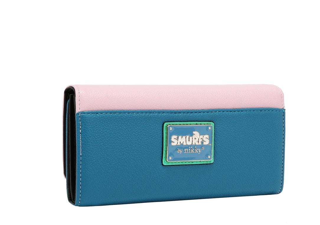 Billetera Trifoliar NK20375 Smurf Best Friend - Imagen 3
