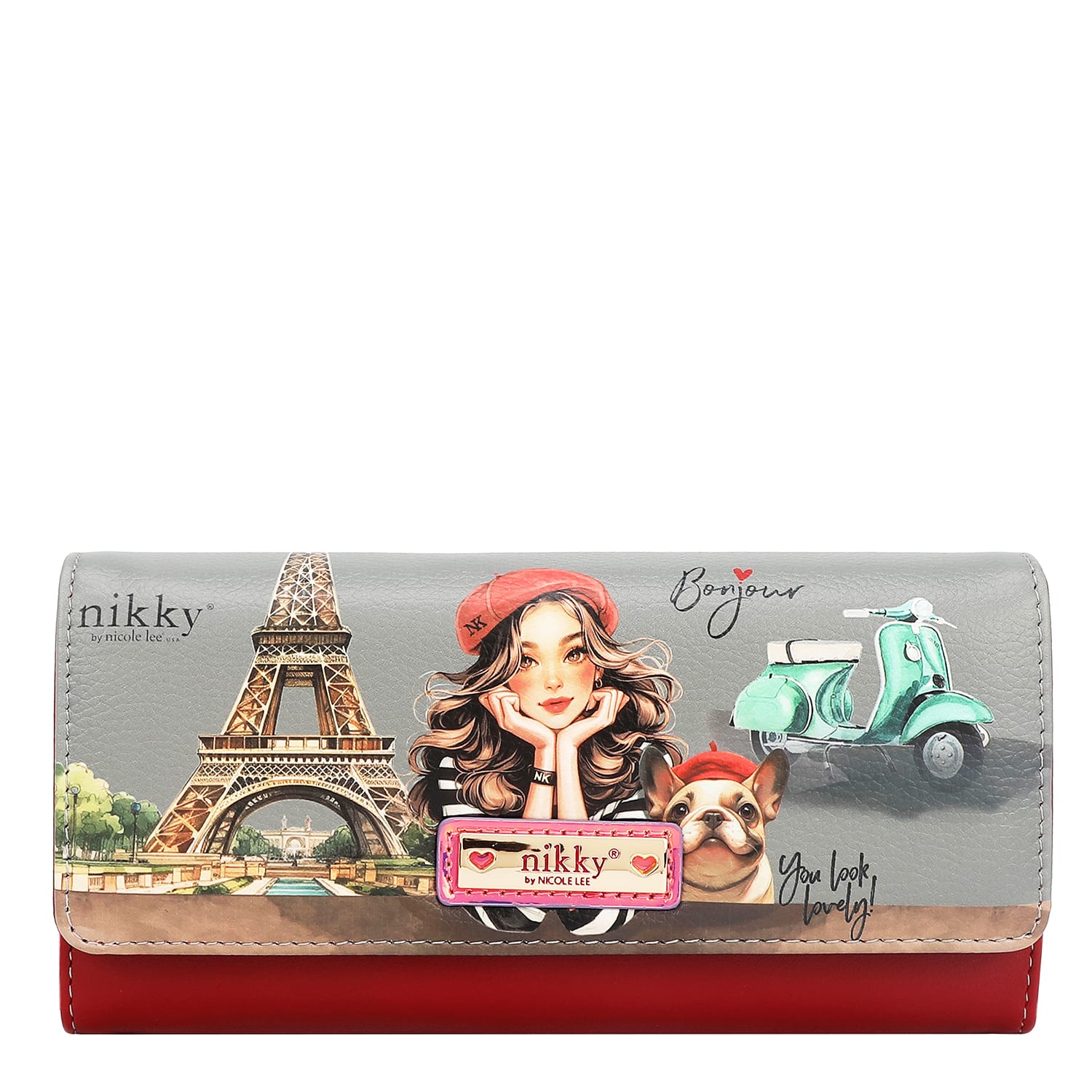 Billetera Trifoliar NK20375 Eiffel Dreams