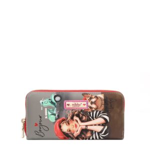 Cartera Doble Cierre NK20376 Eiffel Dreams