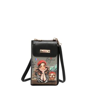 Bolso Cruzado para Teléfono con Cartera NK24002 Eiffel Dreams