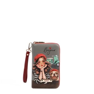 Cartera Doble Cierre NK24003 Eiffel Dreams