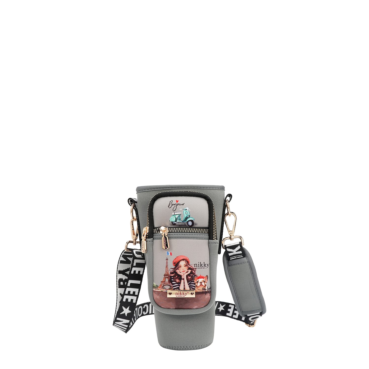 Bolso Porta Vasos Universal NK25001 Eiffel Dreams