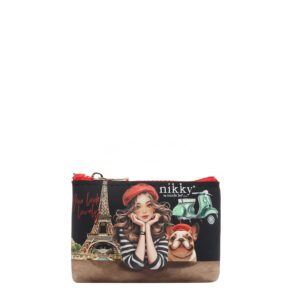 Monedero De Silicon NK25012 Eiffel Dreams- Black