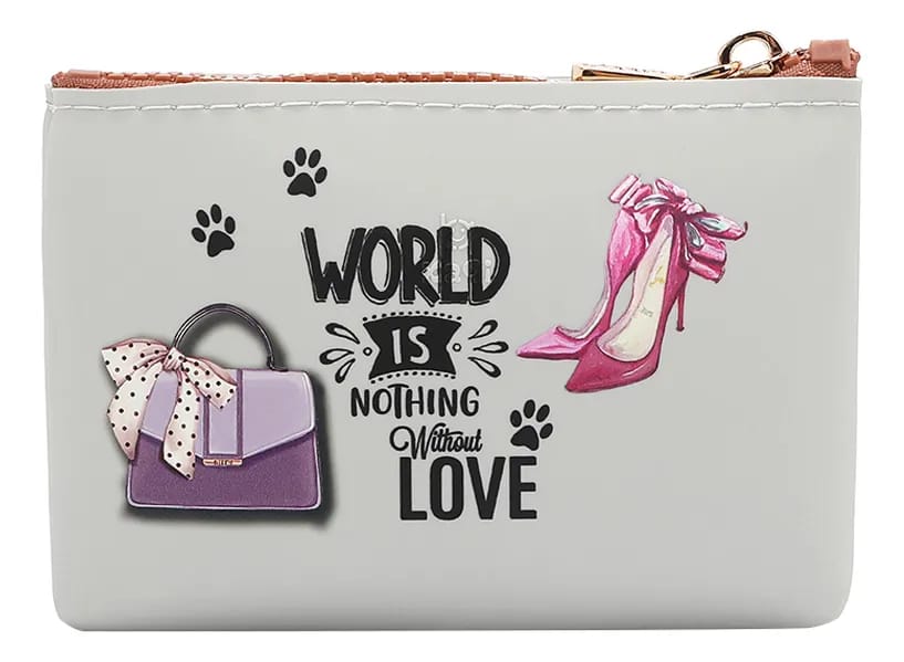 Monedero De Silicon Eiffel Nk25012 Meant to love You – Gray - Imagen 2