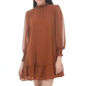 Vestido Linea A Shedron S10662 Sarah Bustani