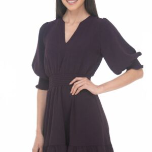 Vestido Morado JC1122 Sarah Bustani