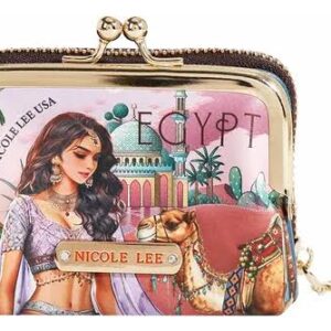Billetera con Monedero PRT7451 Queen Cleopatra